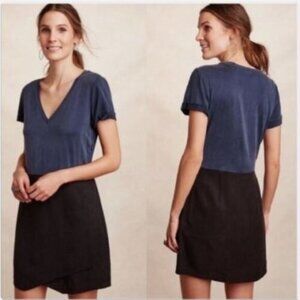 NWT $158 Anthropologie Dolan Left Coast colorblock Horizon dress